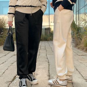 [브리치]  / 따뜻한 융기모 골덴 조거 팬츠 (3color)