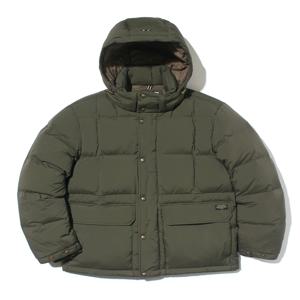남성 [[24FW]] HZJU4D501K2 [PRIME DOWN] 카키 후드탈착 구스다운 패딩 점퍼