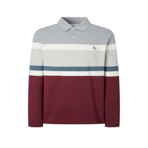 남성 [[24FW]] WHTS4C332R2 [스테디셀러] 레드 스트라이프배색 면 긴팔카라티셔츠