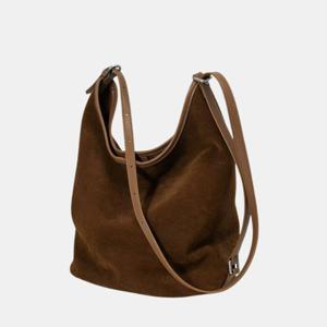 [브리치]  / 스웨이드 소가죽 로겐 숄더 크로스백 (2color)