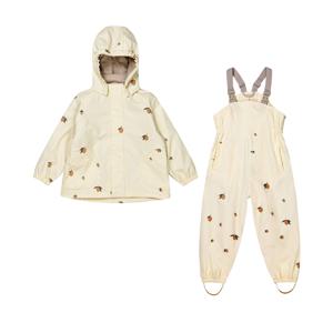 국내공식  우비 레인 자켓 팬츠 세트 LEMON