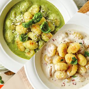 뇨끼 4팩세트 (바질크림2+베이컨크림2)