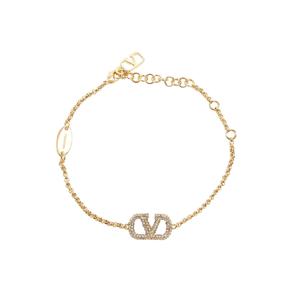 [명품]  가라바니 크리스탈 V로고 팔찌 4W2J0F84YCW MH5