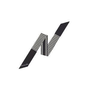 [명품]  오블리크 미차 스카프 블랙 15MON106I601 C089