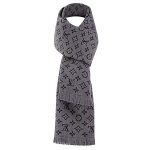 [명품] 루이비통 모노그램 클래식 머플러 차콜 그레이 M78526