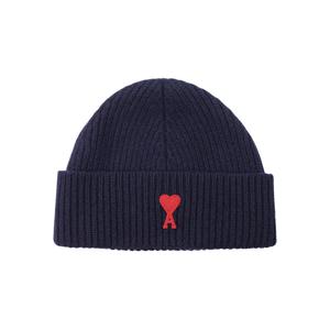 [명품]  로고 패치 울 비니 UHA116 018 414