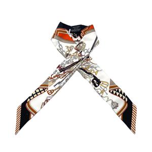 [명품]  여성 부케 셀리에 트윌리 실크 스카프 블랑 H062842S06