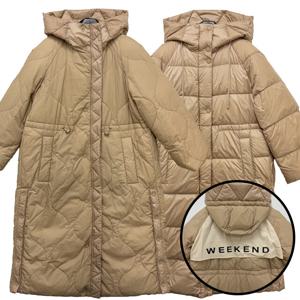 [명품] 25FW 막스마라 위크엔드 NOVAK 노바크 방수 리버시블 다운 코트 베이지 2525496082600 021