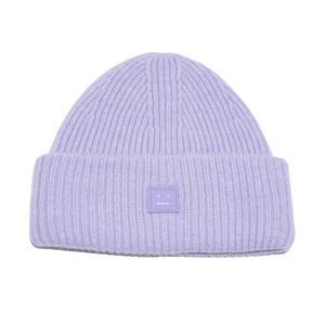 [명품]  25FW 스몰 페이스 패치 울 비니 퍼플멜란지 C40270 AZS