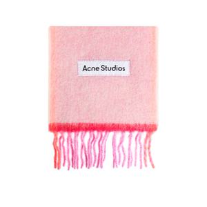 [명품]  25FW FN UX 시그니처 로고 울 머플러 핑크 CA0290 415