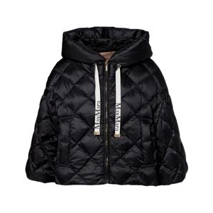 [명품]  25FW SISOFT 다이아몬드 퀄팅 케이프 패딩 자켓 블랙 2529486025 002