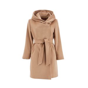 [명품] 25FW  스튜디오 여성 NEWMANG 뉴망 울 후드 코트 카멜 NEWMANG 006