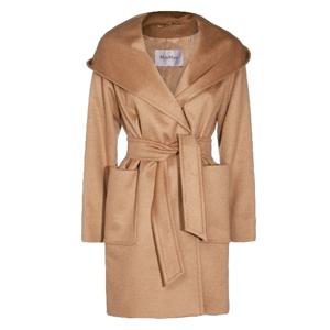 [명품] 25FW  RIALTO 리알토 여성 벨티드 후드 코트 카멜 RIALTO 001