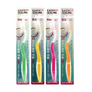 이지 스켈링 칫솔 1개/엠보싱 이중 미세모