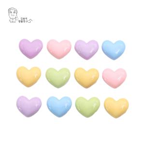 냉장고자석 미니하트 귀여운 현관 마그넷 마그네틱 자석 5종