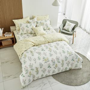 고밀도 양모 오즈 이불커버 싱글/퀸