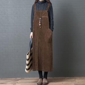 셔츠 올더스타일 여성원피스 코듀로이 멜빵 루즈핏 데님 뷔스티에 트위드 니트 롱원피스 하객