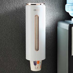 TC 종이컵 디스펜서 홀더 거치대 보관함 정리함 일회용컵 종이컵 디스펜서_화이트