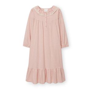 여성 G123 네슬 긴소매 파자마 원피스