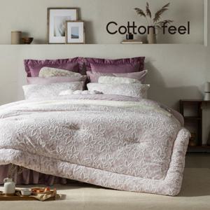 [코튼필]Q 프리미엄 착번아웃 극세사 침구 3종