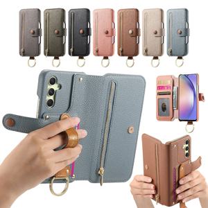 갤럭시 a56 36 26 17 16 가죽 스트랩 카드 지갑 다이어리 케이스