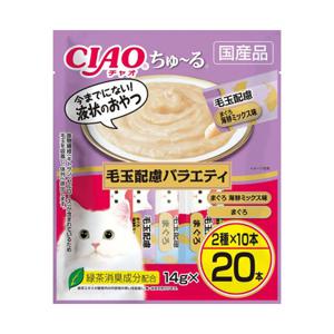 DSC-08 차오츄르 헤어볼케어 버라이어티 20P