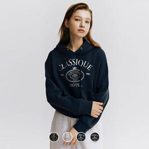 324931 여 브러시드 테리 후드 풀오버