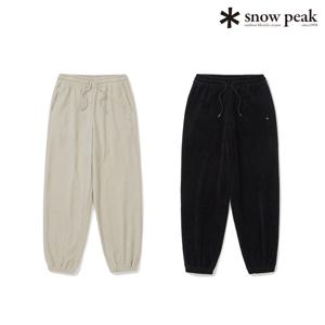 코듀로이 여성 조거 팬츠 캠핑룩 바지 S25WWFFP71CJ