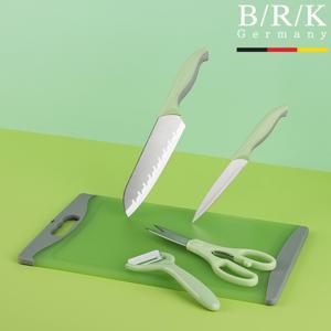 [BRK] 익스텐션 칼 도마 5종세트 그린