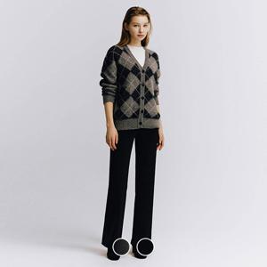 414925 여 브러시드 슬림 슬렉스 (롱버전)