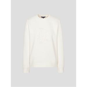 여성 라운드넥 블루종핏 긴소매 티셔츠 - 아이보리(BJ5941A440)