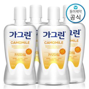 가그린 카모마일 가글 750ml 4개 구강청결제