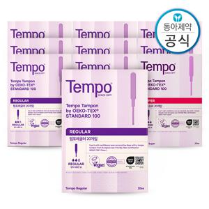 템포 탐폰 체내형생리대 레귤러/슈퍼 200매