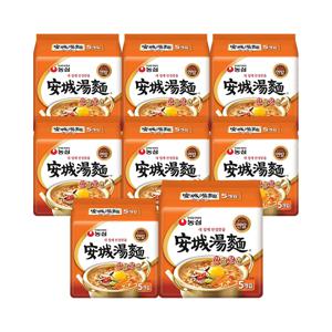 안성탕면 멀티팩5봉지 x 8팩 / 봉지라면