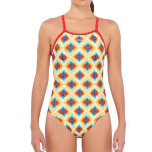 [티막]탄탄이 원피스 여성 실내수영복 QXT0137RD