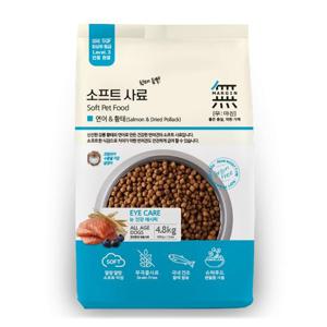 무마진 국내산황태 부드러운 소프트 강아지사료 연어 4.8kg