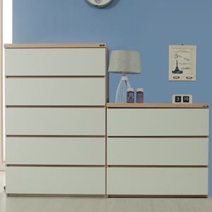 [보루네오 하우스] 아르메 레스트 서랍장 세트와이드 3단+와이드 5단