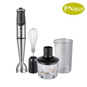 4in1 0.6L 핸드블렌더 HBKA600 / 핸드믹서기 거품기 다지기 가정용
