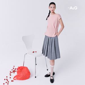 더엣지 25SS 드레이프 니트블라우스 4종