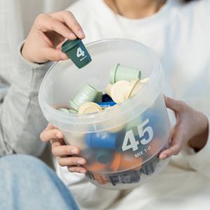 [공식]새턴버드 넘버 시리즈 콜드브루 커피 45개입 버킷(6종 혼합)