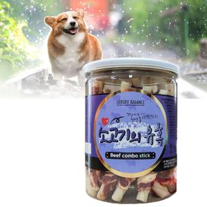 반려동물육포 간식 트릿 강아지 소고기의유혹 스틱 소고기의유혹스틱 강아지치즈 가수분해간식