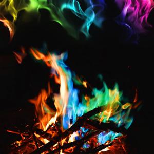 캠핑 매직파이어 도깨비불 오로라 가루 LUAZ-10G 캠핑오로라가루 불멍가루 불멍도깨비불