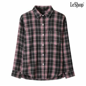 정상가:49,000원 ㅣ 빈티지 체크 루즈핏 긴팔 셔츠 (DP3BA037A)