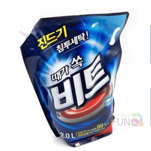 비트액체세제 2.0L 리필 액상세제 일반세탁기세제 대 세탁기세제 빨래세제 효소세제 대용량세제