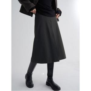 맞턱 미디 스커트 - 애쉬 (325X27LY24)