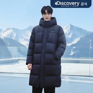 남성 레스터G 구스다운 롱패딩 (D.GREY)  DMDJ67056-DGS