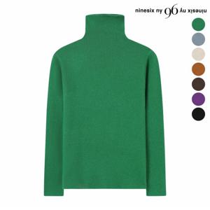 정상가:59,000원 ㅣ 골지 하이넥 심플 데일리 긴팔 니트 (NP4KT008L0)