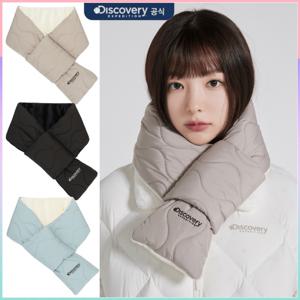 디스커버리 [택가:69,000원] 남여공용 헤이니 웨이브 퀼팅 머플러 DXDC4944N