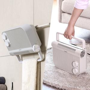 대성쎌틱 PTC 욕실 온풍기 가정용 전기히터 화장실 난방 미니 소형 스탠드겸용 DSH-5215WT