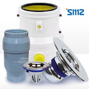 SMZ 화장실 하수구 냄새 제거 차단 트랩 벌레 덮개 베란다 우수관커버 싱크대 소변기 세탁기 배수구트랩